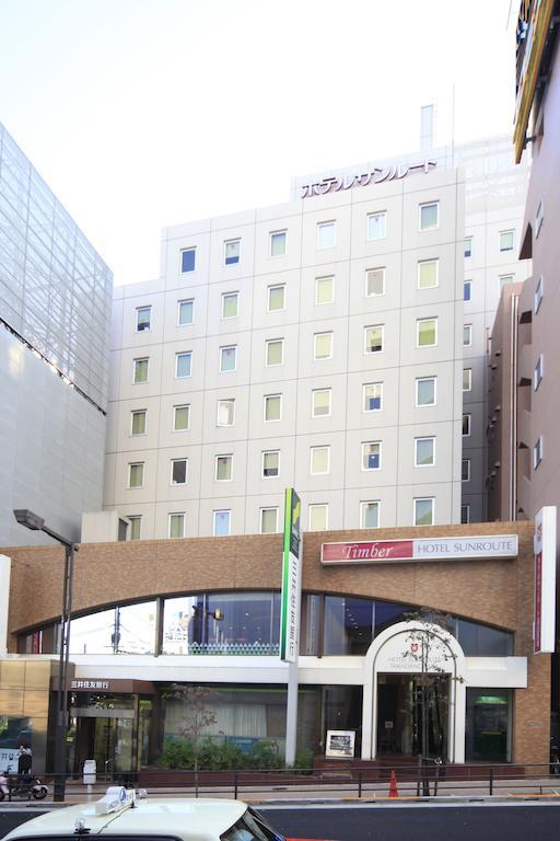 טוקיו Hotel Sunroute Takadanobaba מראה חיצוני תמונה
