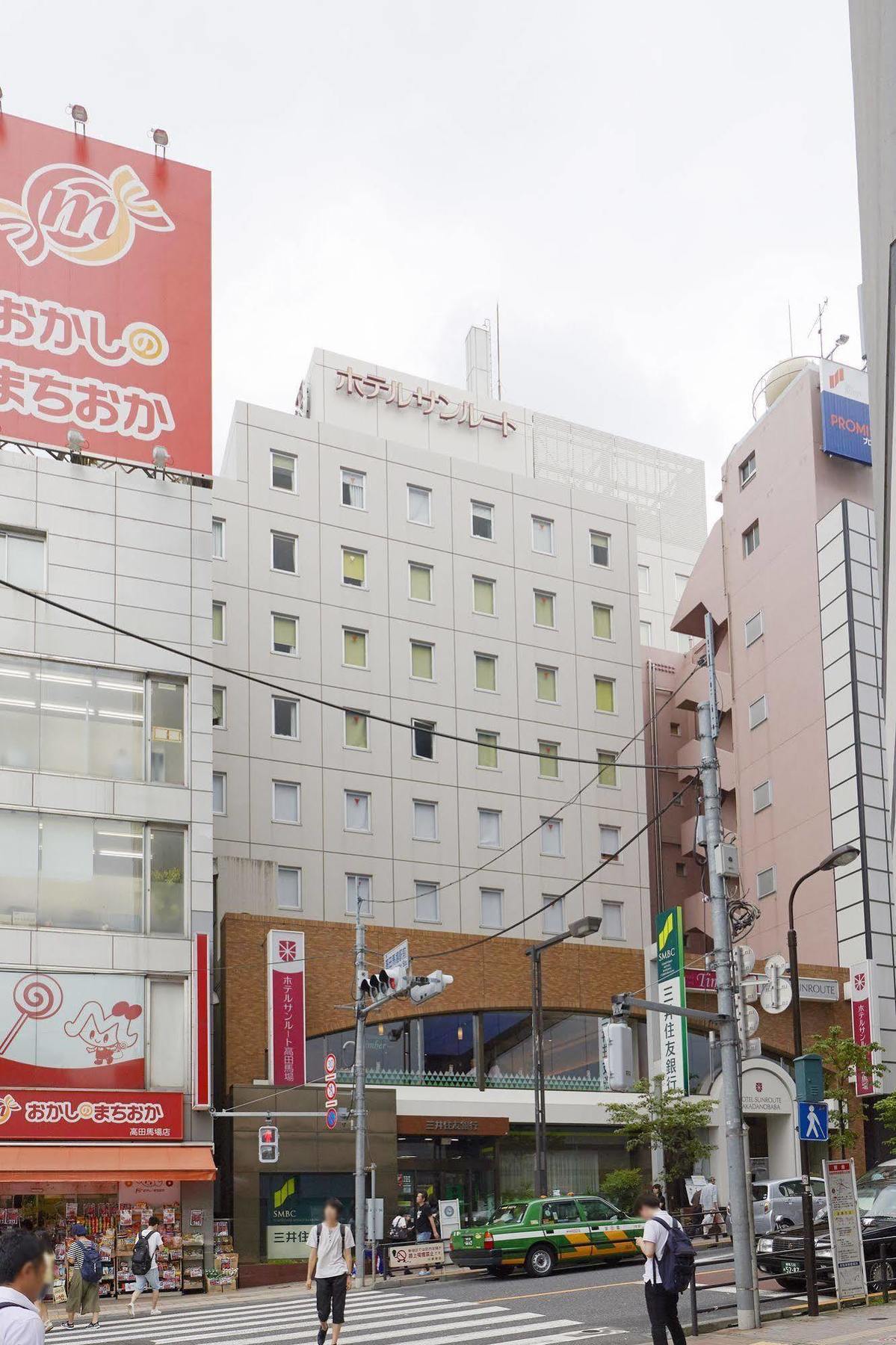 טוקיו Hotel Sunroute Takadanobaba מראה חיצוני תמונה